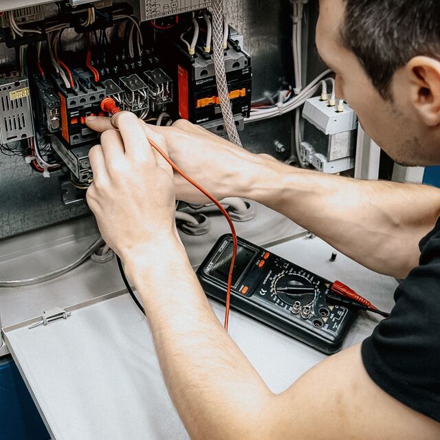 Meterkast, doorgemeten na de installatie